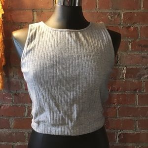 Sweater Material Crop Top